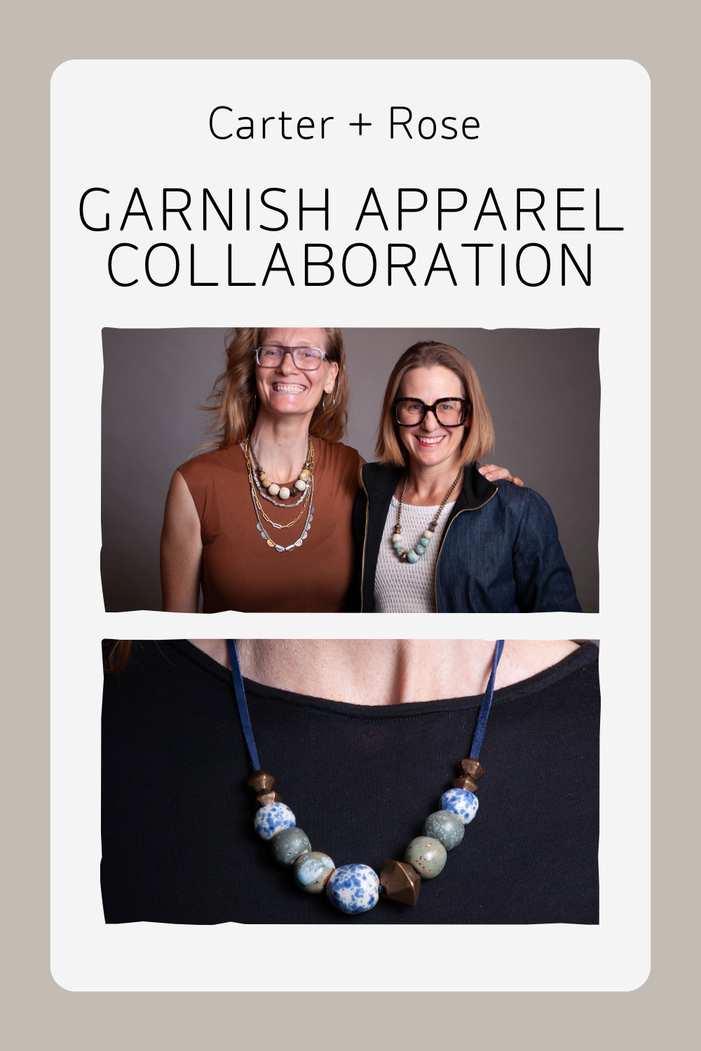 C+R x Garnish Apparel Collaboration