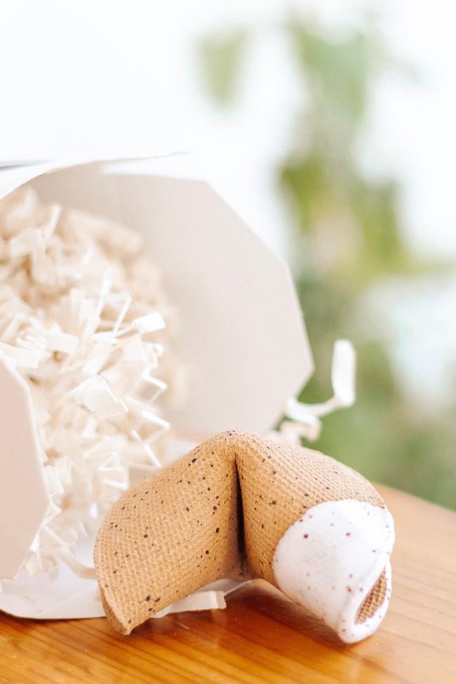 Ceramic Fortune Cookie - Carter + Rose