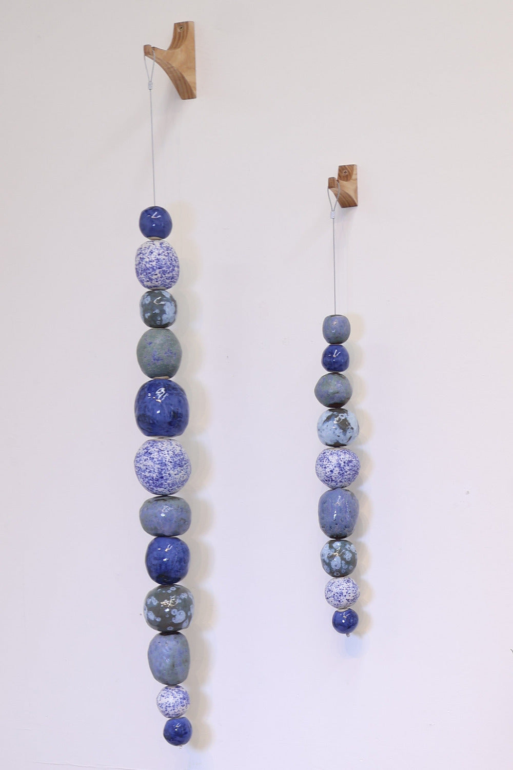 Ceramic Ball Strand - Blue - Carter + Rose