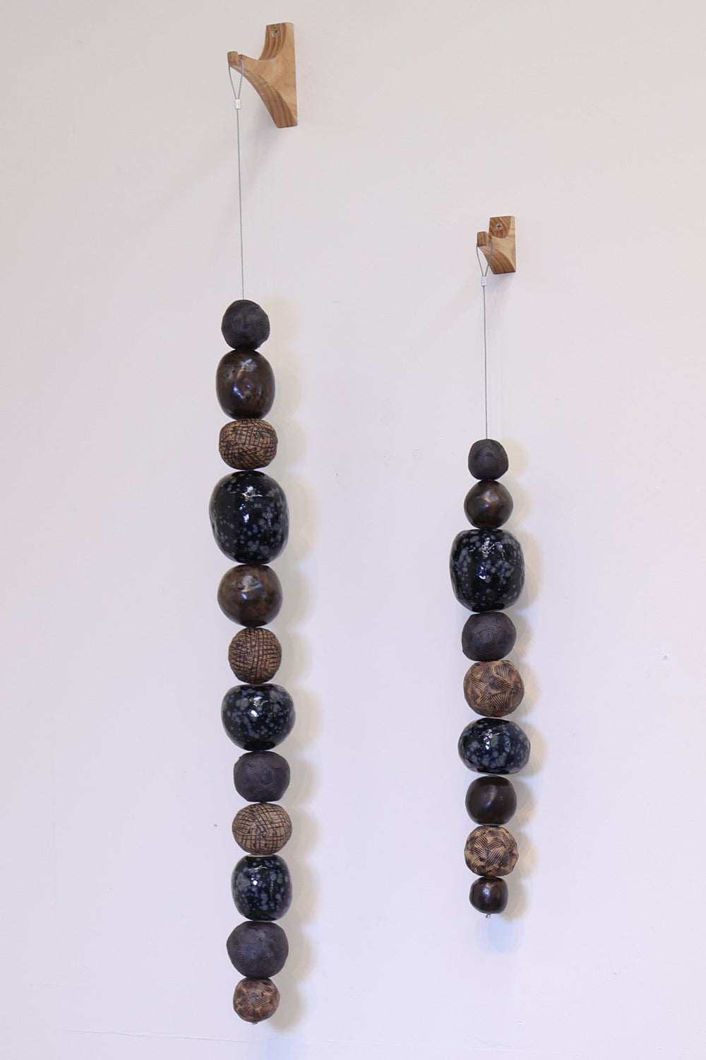 Ceramic Ball Strand - Black - Carter + Rose