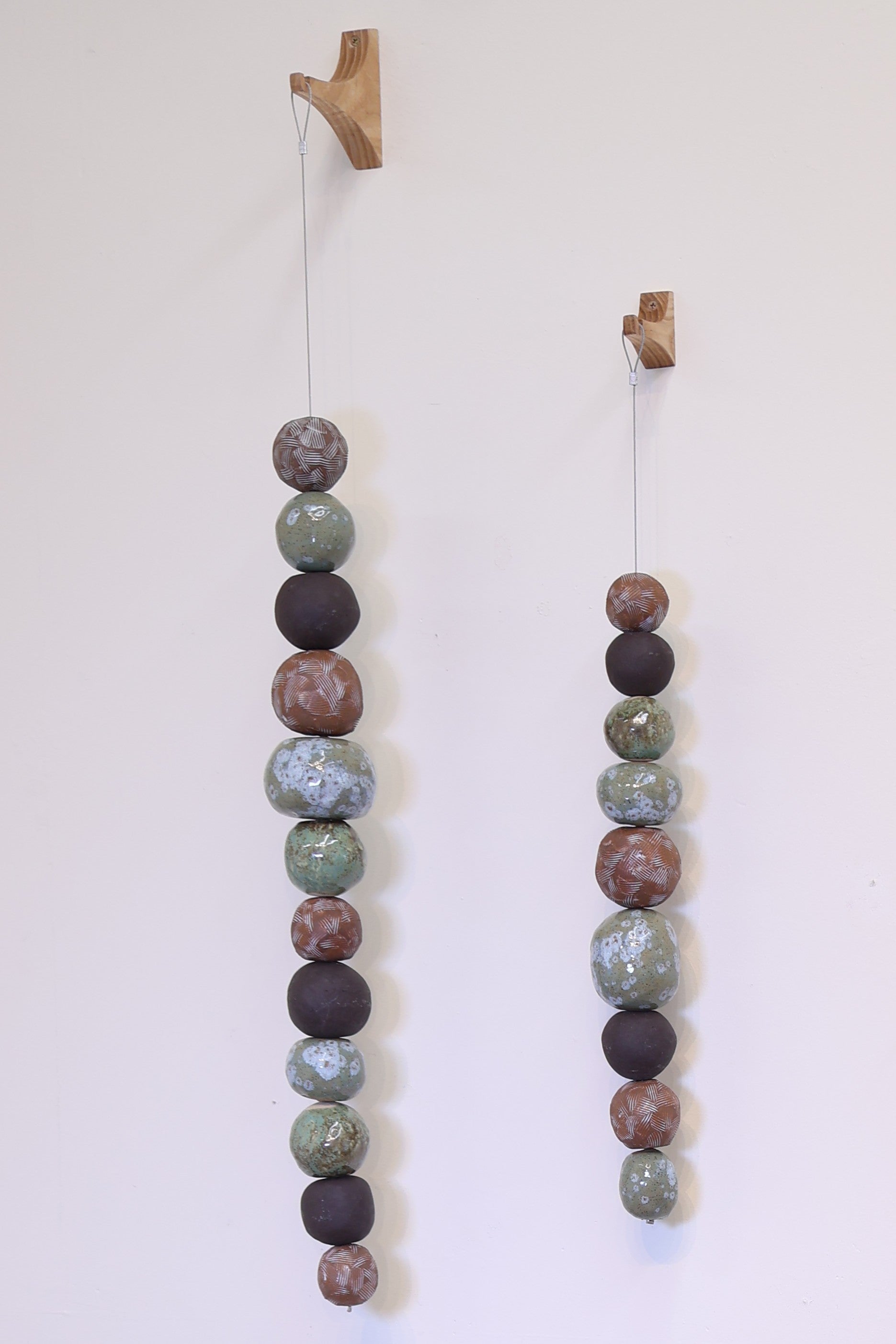 Ceramic Ball Strand - Forest