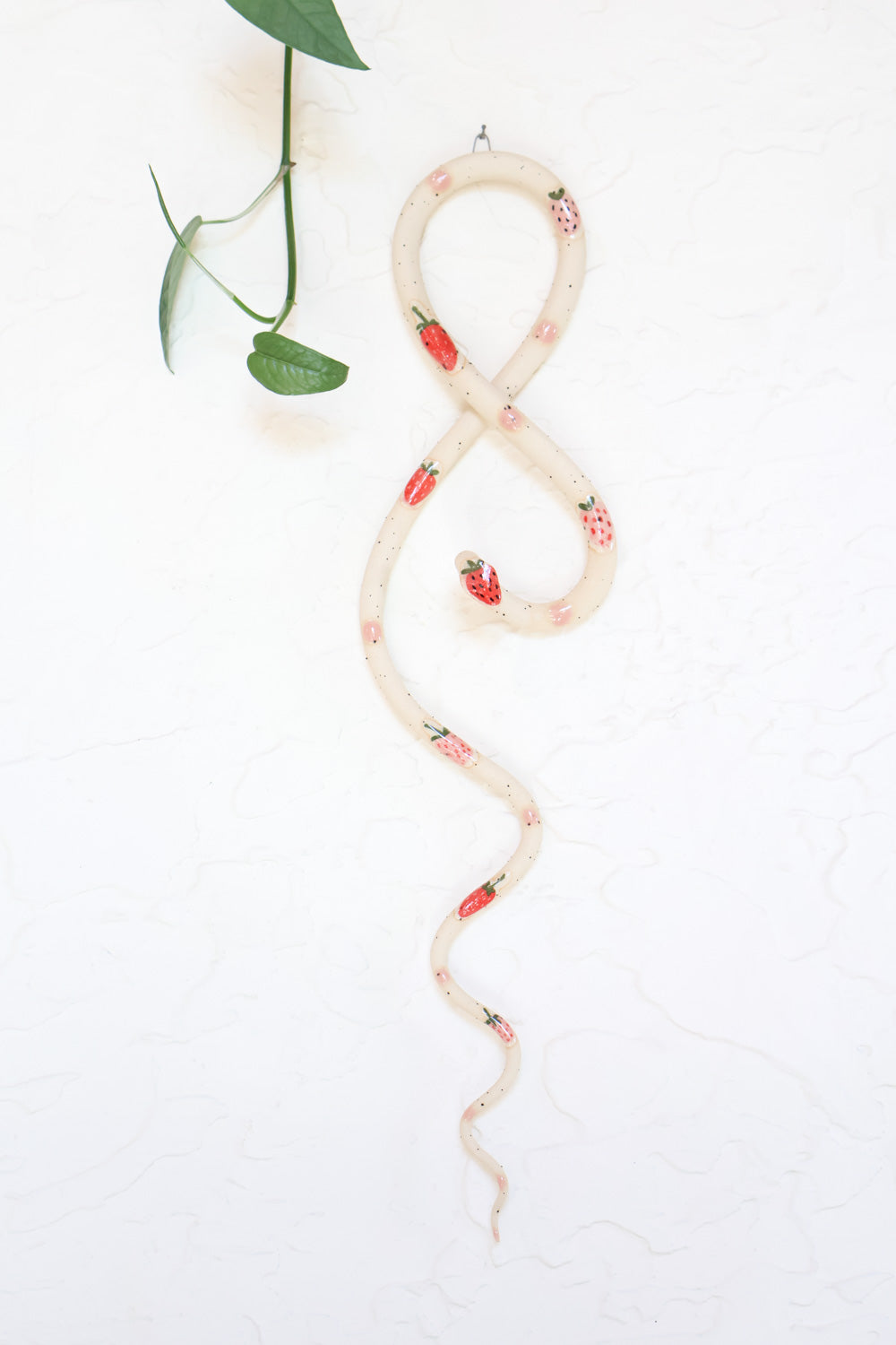 Strawberry Wall Snake - Carter + Rose