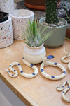 Ceramic Snake Bud Vase