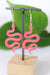 Acrylic Serpent Earrings