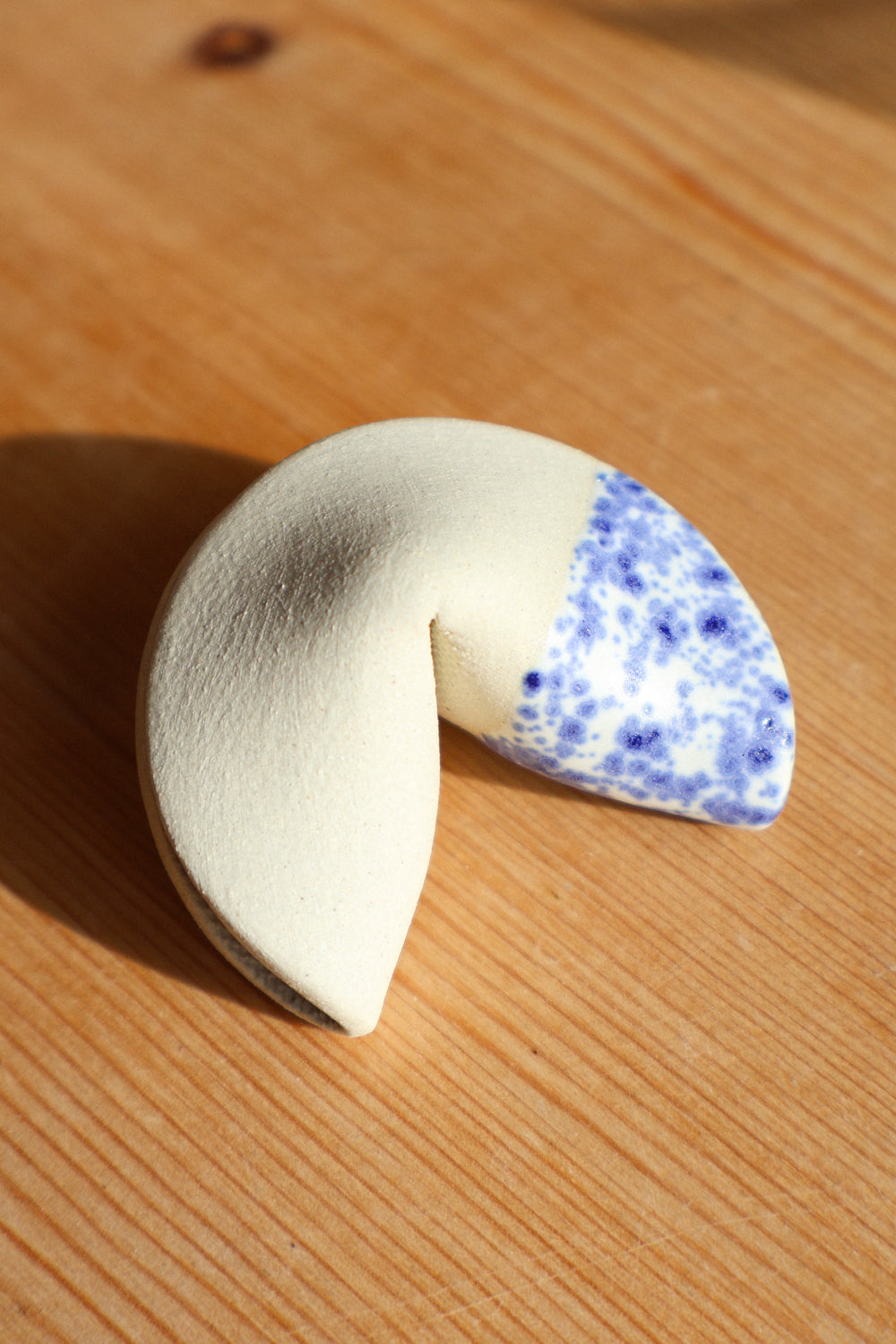 Ceramic Fortune Cookie