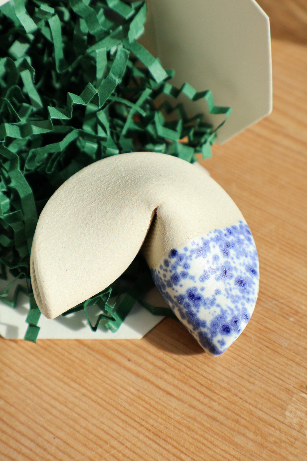 Ceramic Fortune Cookie